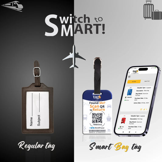 Smart Bag Security Tag - Australia Flag [Pack 2]